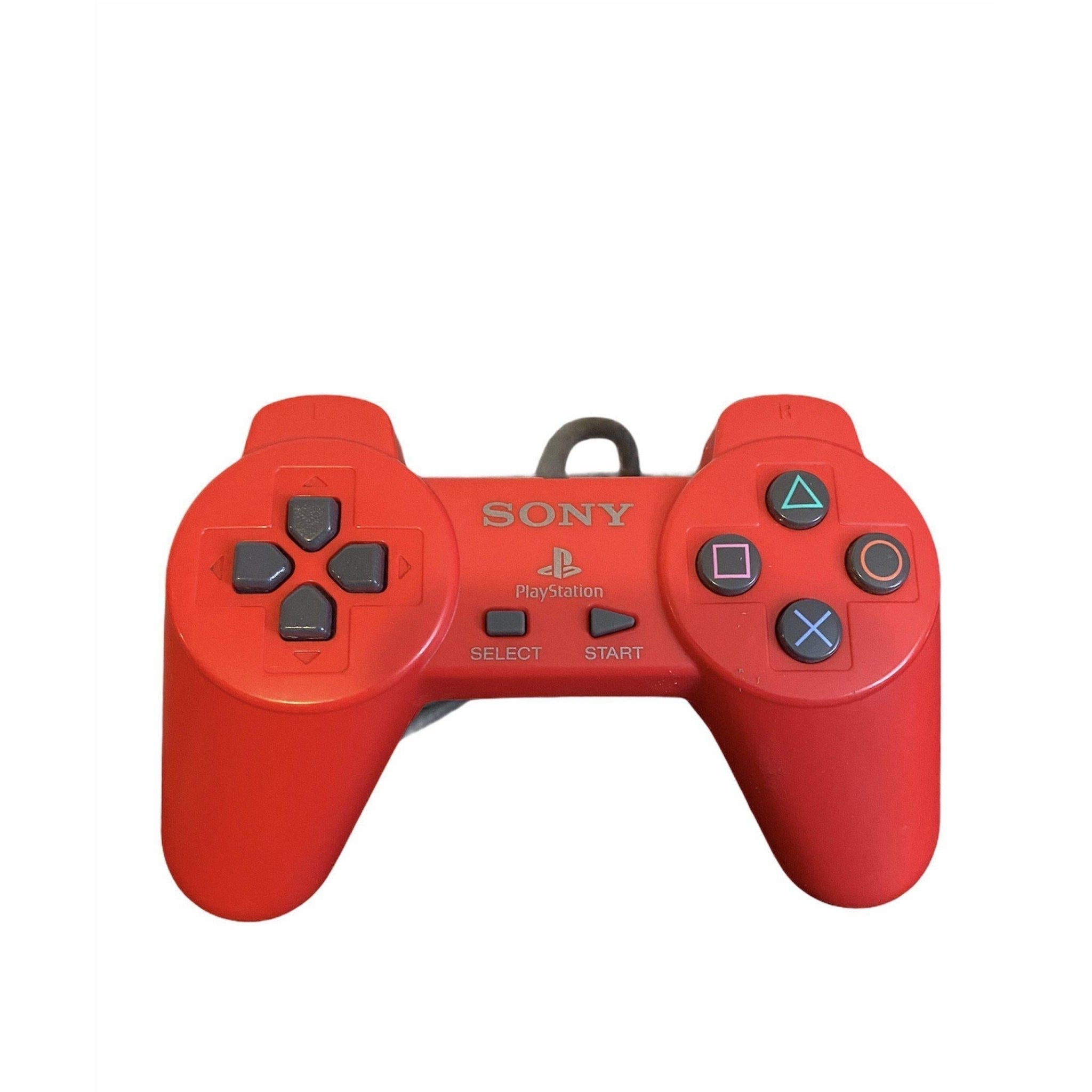 SON YPlayStation1 PS1 Analog Controller SCPH-1080, Red from 2pgaming