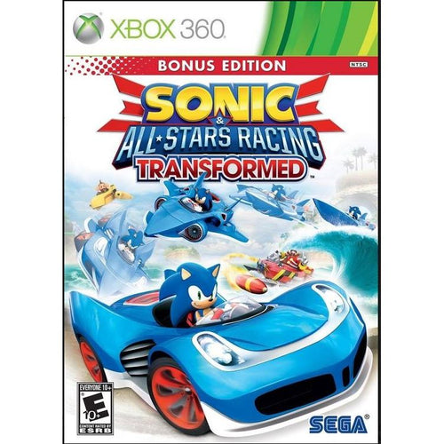 Sonic & All-Star Racing Transformed Bonus Edition Microsoft Xbox 360 Game from 2pgaming