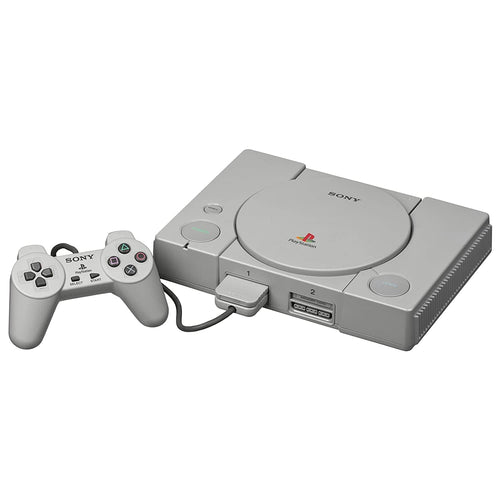SONY Playstation 1 PS1 Console Console - Gray - 1 OEM Dualshock Wired Controller from 2pgaming