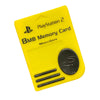 Sony PlayStation 2 PS2 8MB MagicGate Memory Card - Yellow from 2pgaming