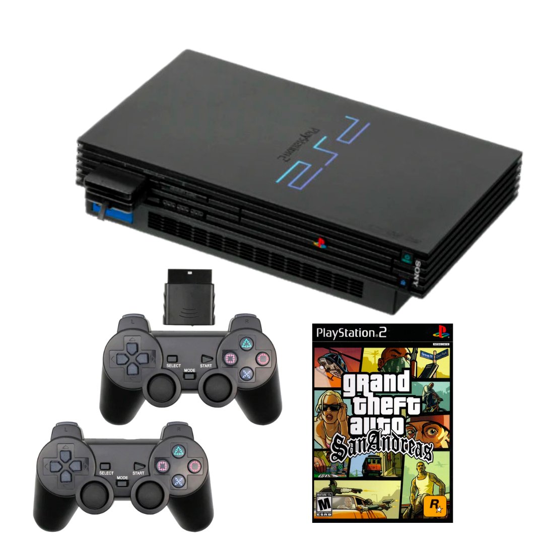 Sony Playstation 2 PS2 Console Bundle - YOU CHOOSE! - Wireless Controllers from 2pgaming