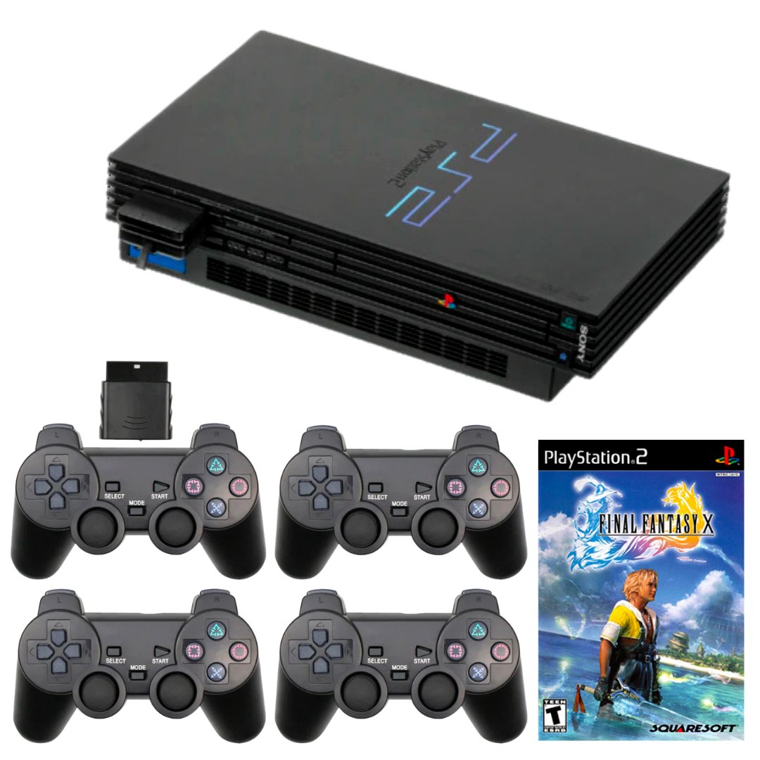 Sony Playstation 2 PS2 Console Bundle - YOU CHOOSE! - Wireless Controllers from 2pgaming