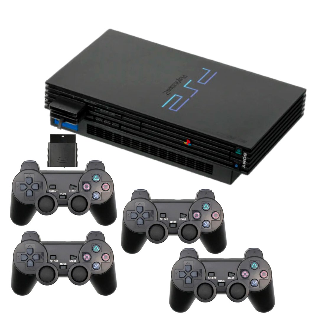 Sony Playstation 2 PS2 Console Bundle - YOU CHOOSE! - Wireless Controllers from 2pgaming