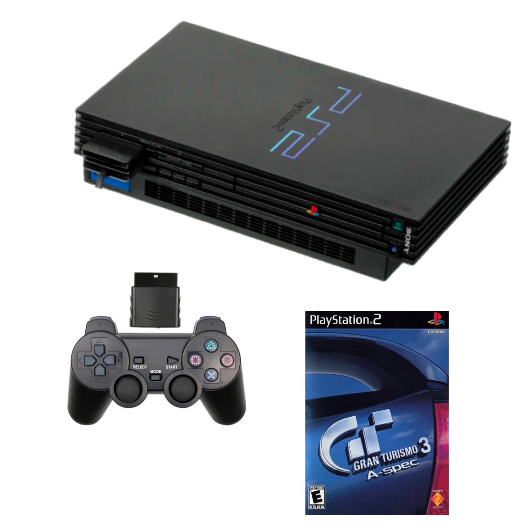 Sony Playstation 2 PS2 Console Bundle - YOU CHOOSE! - Wireless Controllers from 2pgaming