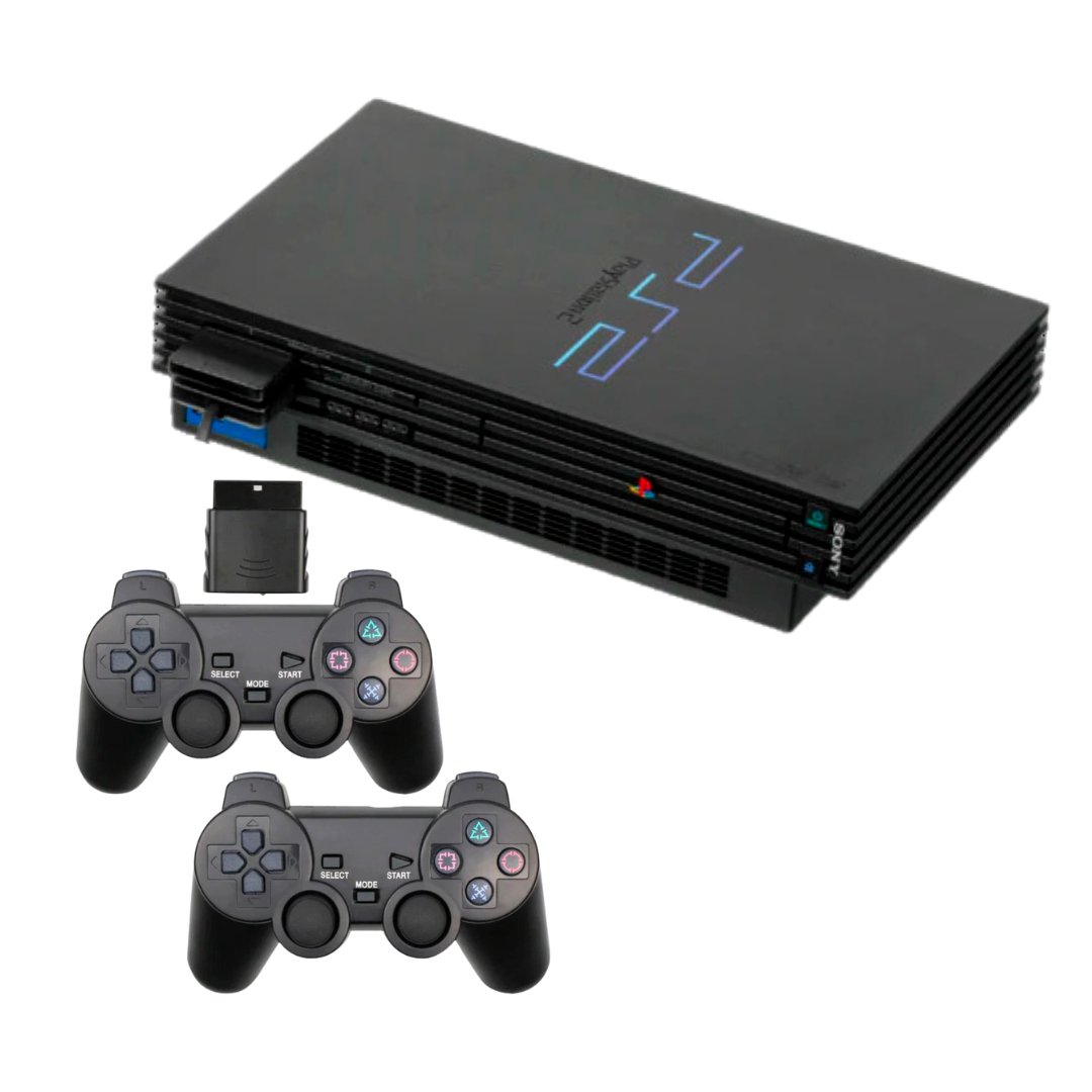 Sony Playstation 2 PS2 Console Bundle - YOU CHOOSE! - Wireless Controllers from 2pgaming
