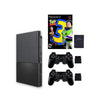 SONY PlayStation 2 PS2 Slim Console Bundle Black - 2 Wireless Controllers - New Toy Story 3 - 128MB Memory Card from 2pgaming