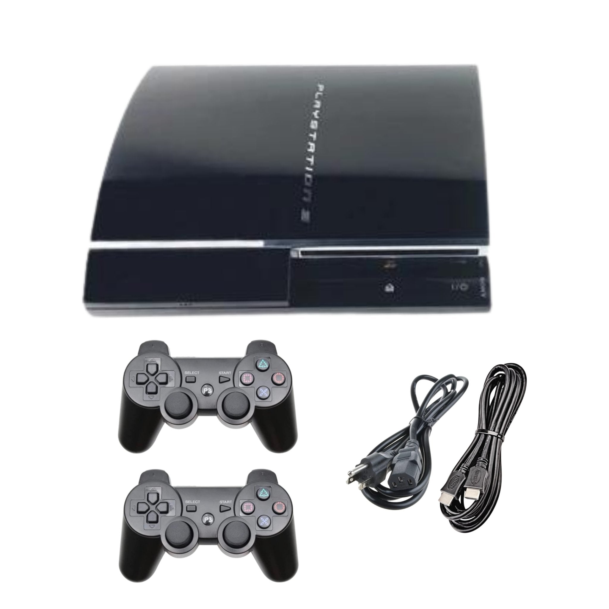 Sony Playstation 3 PS3 Console Black - 60GB - CECHA01 Backwards Compatible from 2pgaming