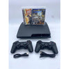 SONY PlayStation 3 PS3 Slim Console Bundle Black - Rainbow Six Vegas - MotorStorm - 2 Wireless Controllers from 2pgaming
