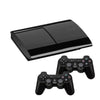 SONY PlayStation 3 PS3 Super Slim Console Black - 2 Wireless Controllers from 2pgaming