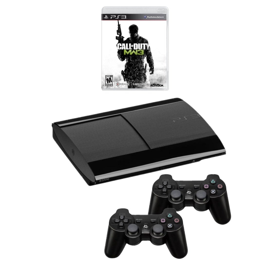 SONY PlayStation 3 Super Slim 250GB Console New Call Of Duty MW3 from 2pgaming