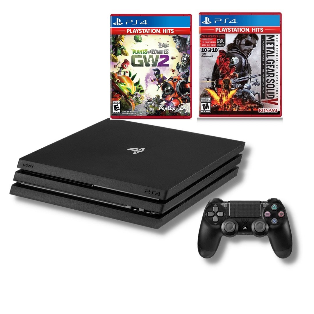 Sony Playstation 4 PRO 1TB PS4 Console - 2 New Game Bundle from 2pgaming