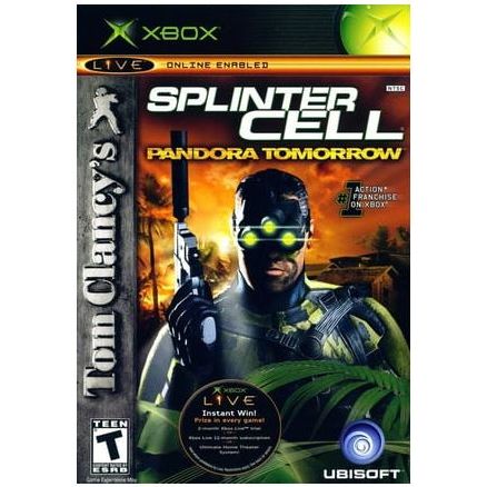 Splinter Cell Pandora Tomorrow Xbox Game from 2pgaming