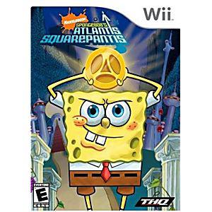SpongeBob SquarePants Atlantis SquarePantis Nintendo Wii Game from 2pgaming