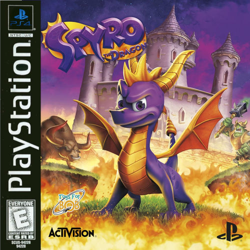 Spyro The Dragon PlayStation 1 Game from 2pgaming