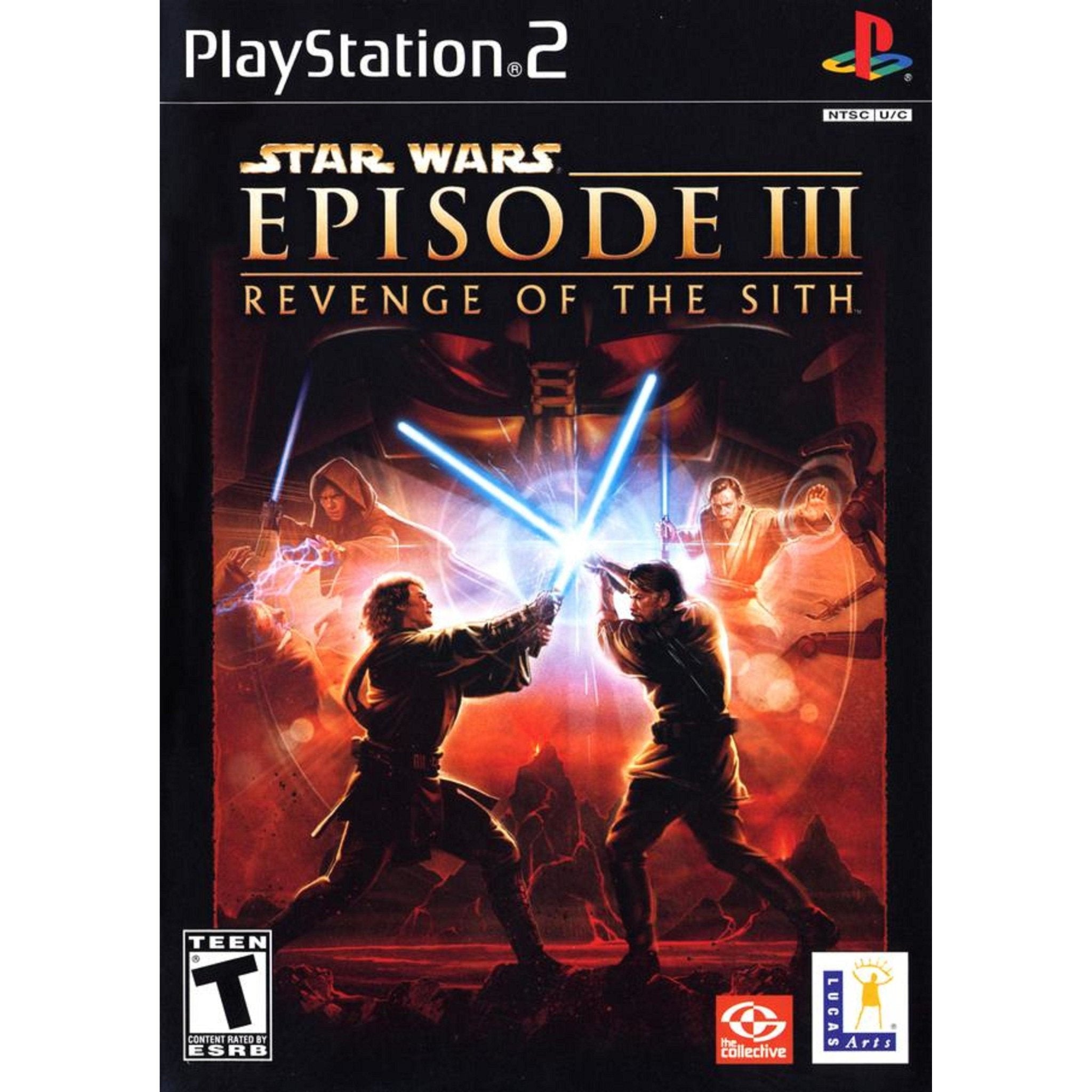 Star Wars Episode III 3 Revenge Of The Sith PS2 PlayStation 2 Game from 2pgaming