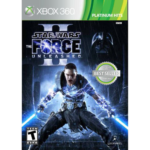 Star Wars The Force Unleashed 2 II Platinum Hits Microsoft Xbox 360 Game from 2pgaming