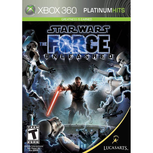 Star Wars The Force Unleashed Platinum Hits Microsoft Xbox 360 Game from 2pgaming
