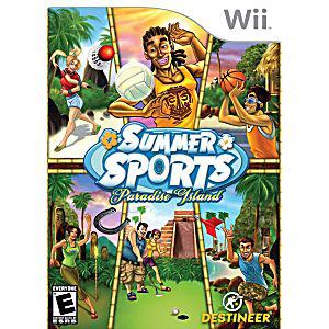 Summer Sports Paradise Island Nintendo Wii Game from 2pgaming