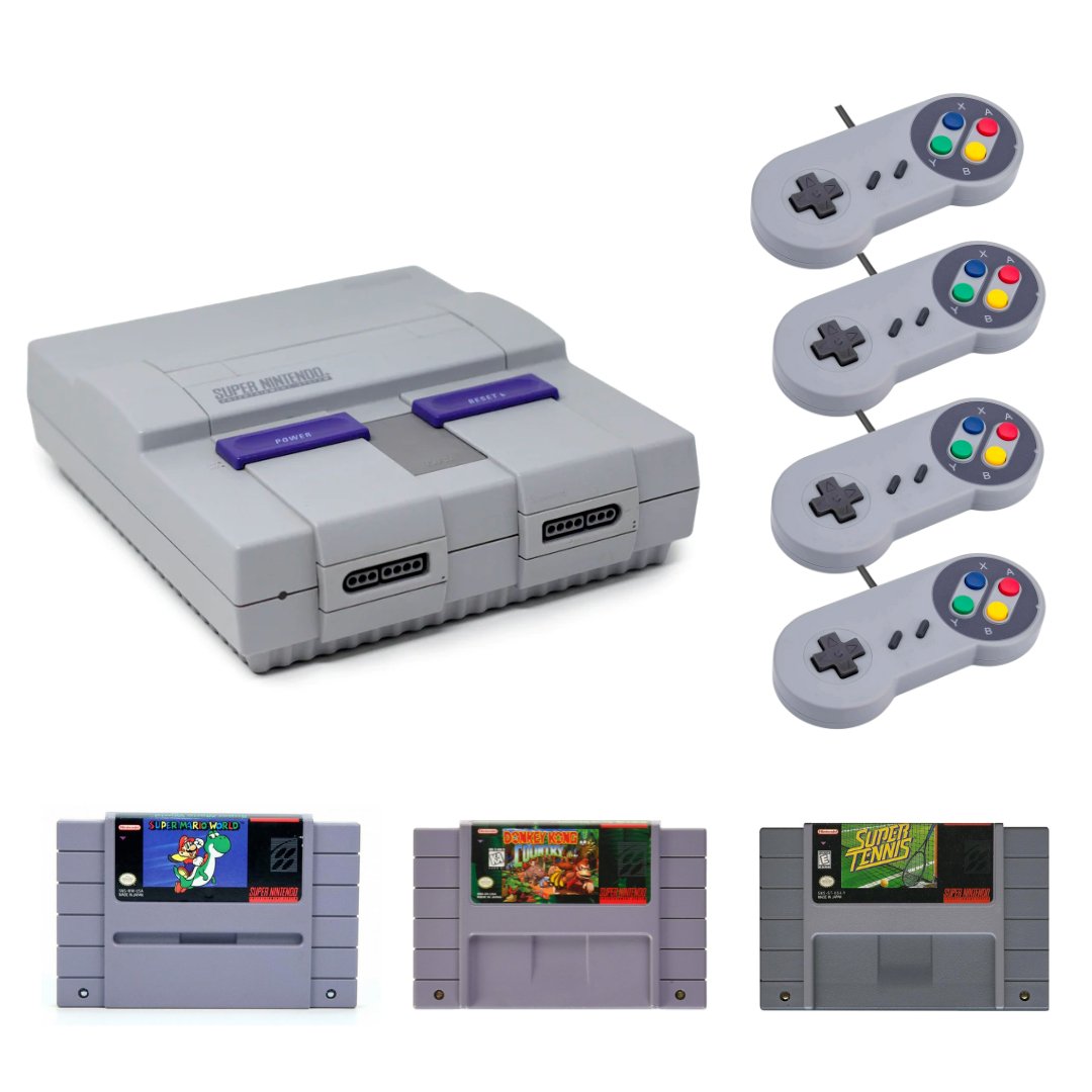Super Nintendo SNES Console Bundle - You Choose! from 2pgaming