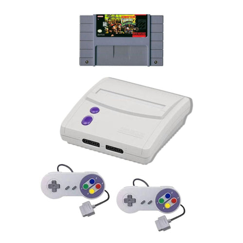 Super Nintendo SNES Jr Mini Console + Donkey Kong Country 2 from 2pgaming