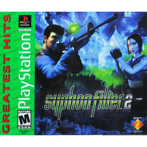 Syphon Filter 2 PlayStation 1 PS1 Game - 2pgaming