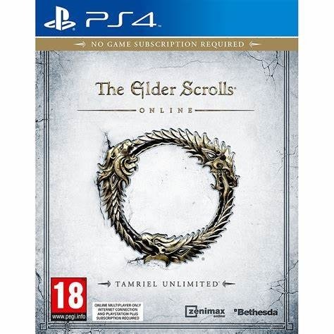 The Elder Scrolls Online PS4 PlayStation 4 Game - 2pgaming