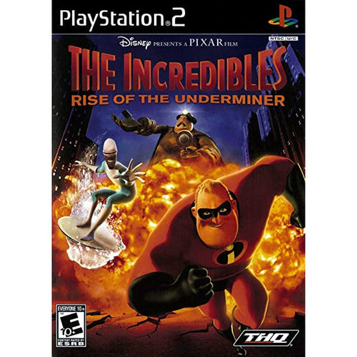 The Incredibles Rise Of The Underminer Sony PS2 PlayStation 2 Game - 2pgaming