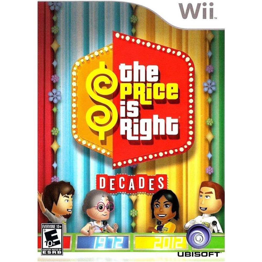 The Price Is Right Decades Wii Game from 2pgaming