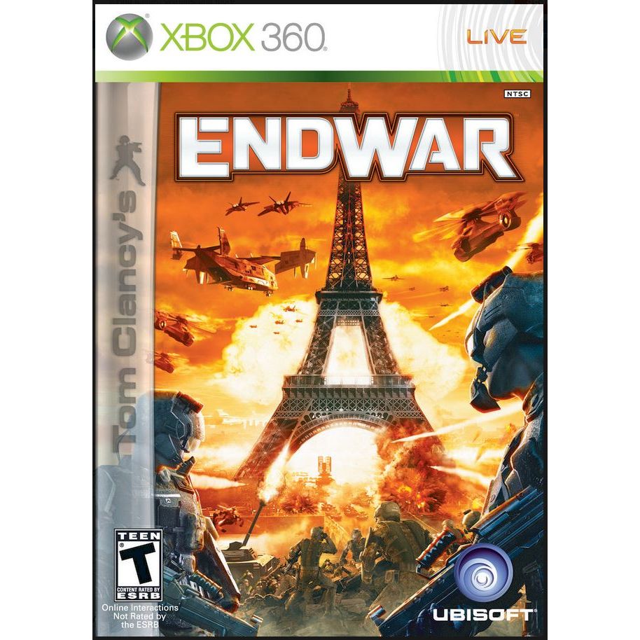 Tom Clancys End War Microsoft Xbox 360 Game from 2pgaming