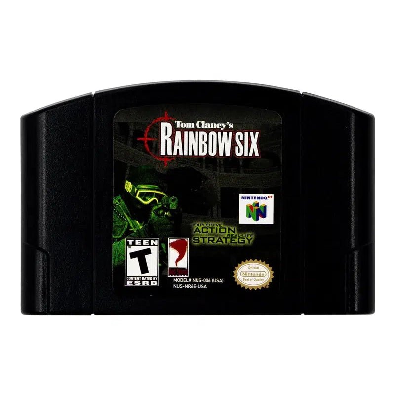 Tom Clancys Rainbow Six Nintendo 64 N64 Game from 2pgaming