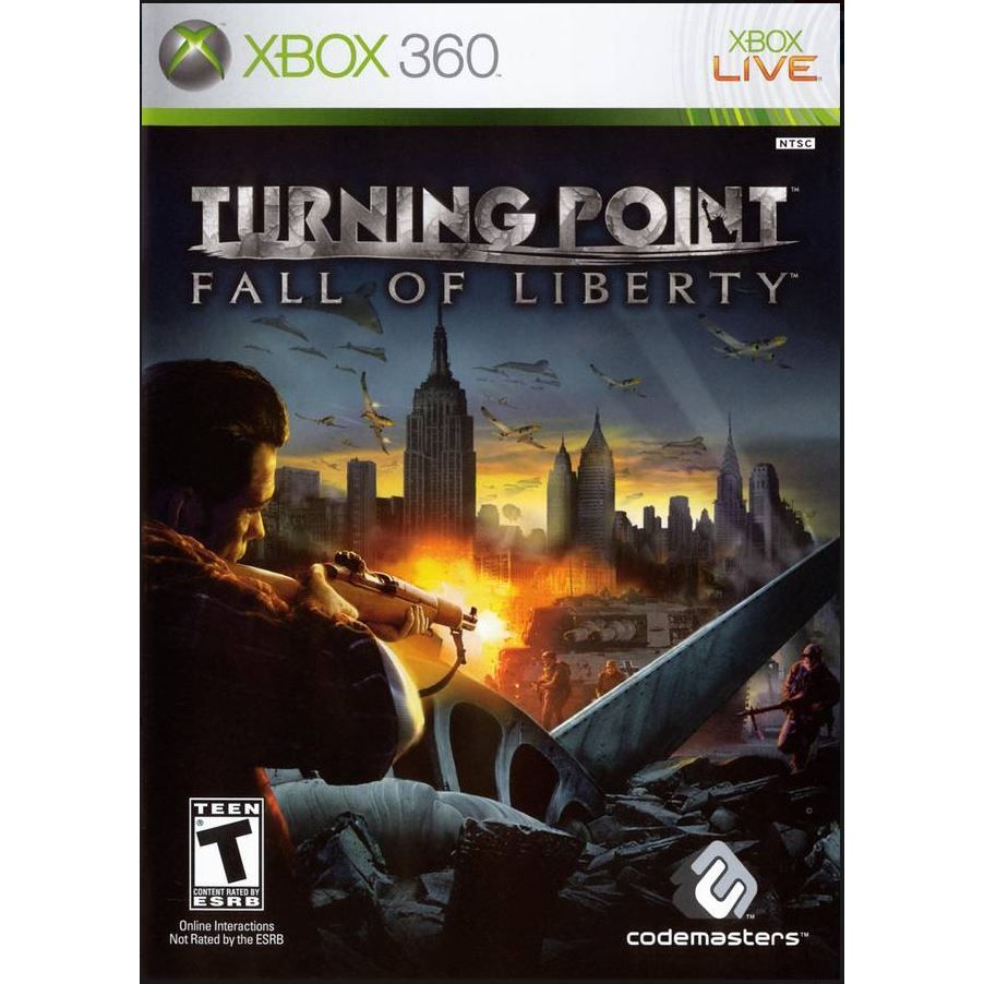 Turning Point Fall of Liberty Microsoft Xbox 360 Game from 2pgaming