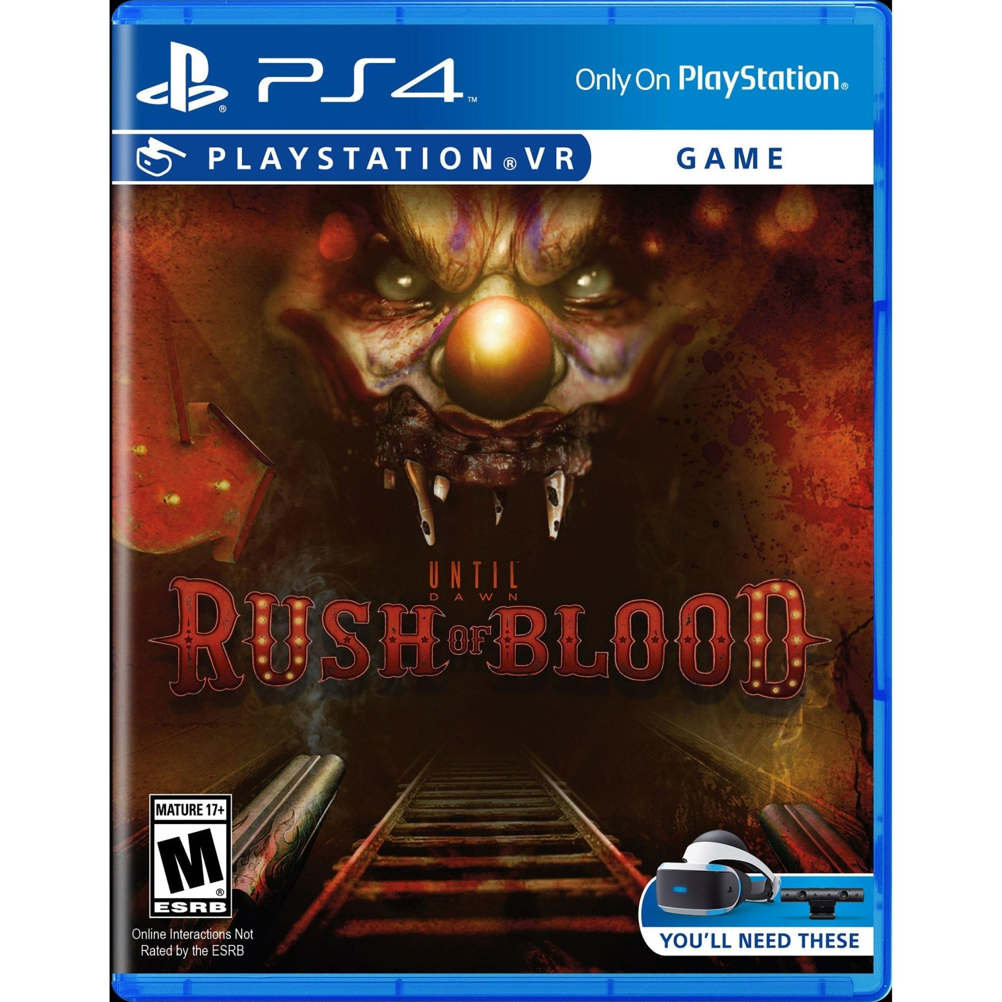Until Dawn Rush Blood Sony Playstation 4 PS4 Game from 2pgaming