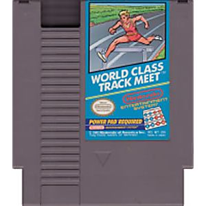 World Class Track Meet Nintendo NES Game from 2pgaming
