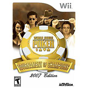 World Series of Poker Tournament of Champions 2007 Nintendo Wii Game - 2pgaming