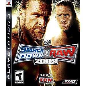 WWE SmackDown vs. Raw 2009 Sony PS3 PlayStation 3 Game from 2pgaming
