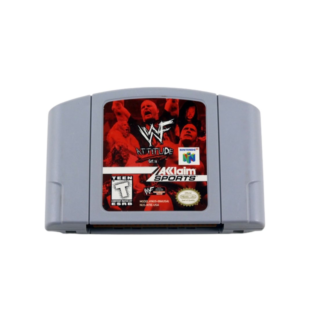 WWF Attitude Get It Nintendo 64 N64 Game from 2pgaming