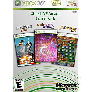 Xbox LIVE Arcade Game Pack Microsoft Xbox 360 Game from 2pgaming